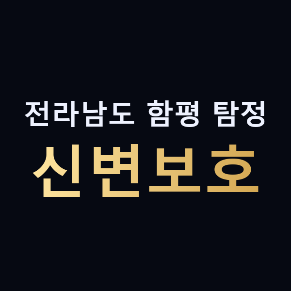 전라남도 함평 탐정 신변보호 맥가이버