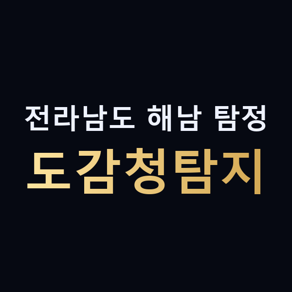 전라남도 해남 탐정 도감청탐지 맥가이버
