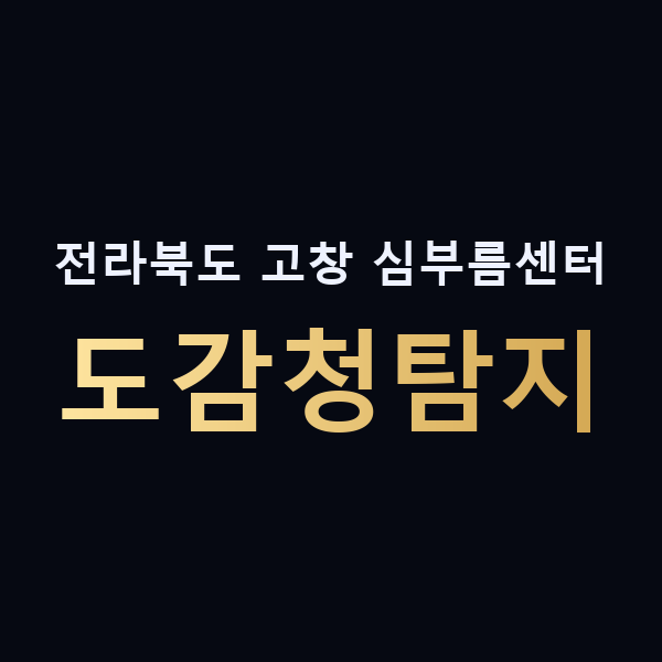 전라북도 고창 심부름센터 도감청탐지 맥가이버