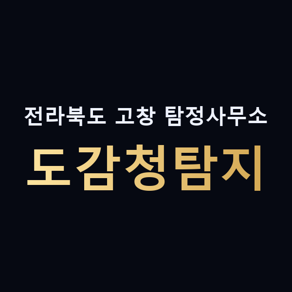 전라북도 고창 탐정사무소 도감청탐지 맥가이버