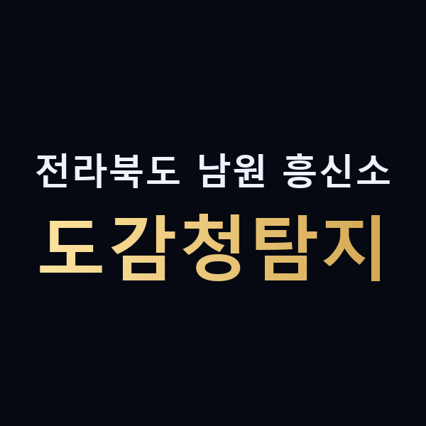 전라북도 남원 흥신소 도감청탐지 맥가이버