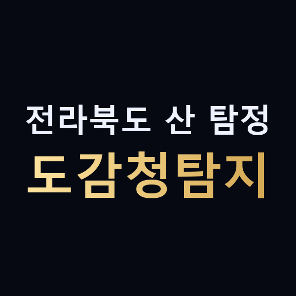 전라북도 산 탐정 도감청탐지 맥가이버