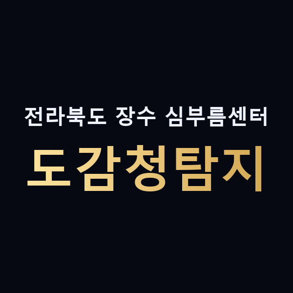 전라북도 장수 심부름센터 도감청탐지 맥가이버