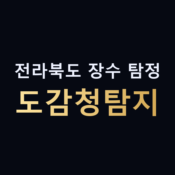 전라북도 장수 탐정 도감청탐지 맥가이버