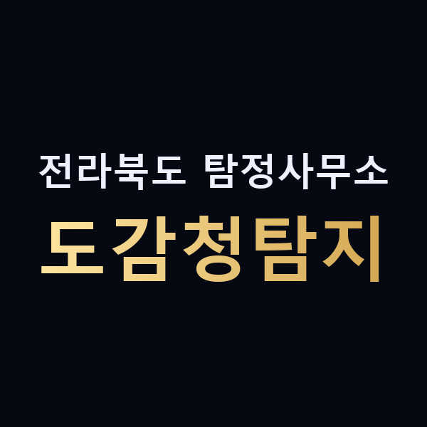 전라북도 탐정사무소 도감청탐지 맥가이버