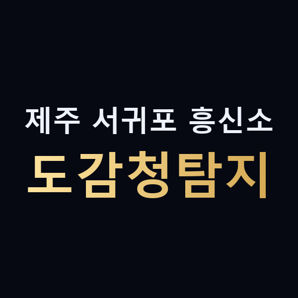 제주 서귀포 흥신소 도감청탐지 맥가이버