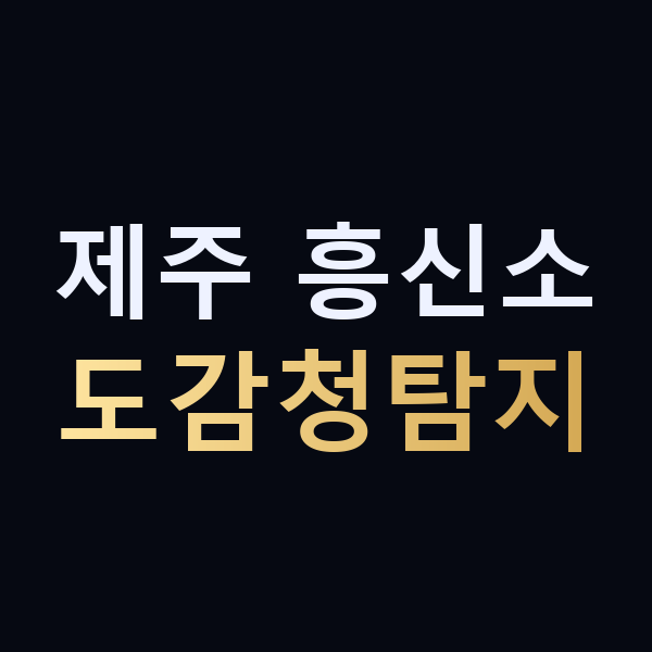 제주 흥신소 도감청탐지 맥가이버