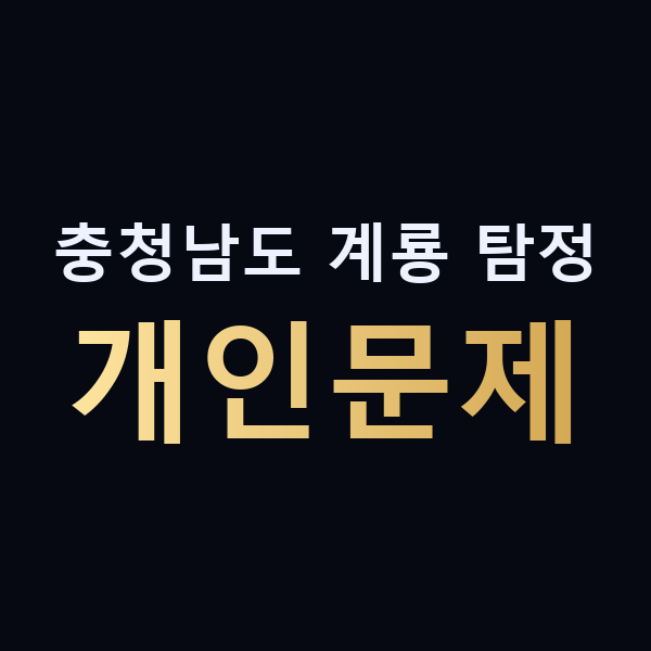 충청남도 계룡 탐정 개인문제 맥가이버