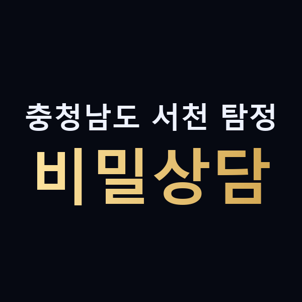 충청남도 서천 탐정 비밀상담 맥가이버