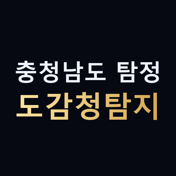 충청남도 탐정 도감청탐지 맥가이버