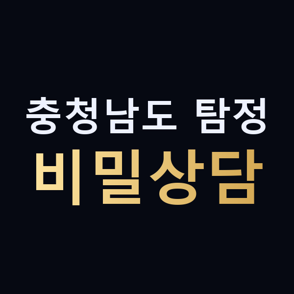 충청남도 탐정 비밀상담 맥가이버