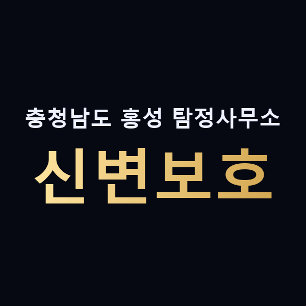 충청남도 홍성 탐정사무소 신변보호 맥가이버
