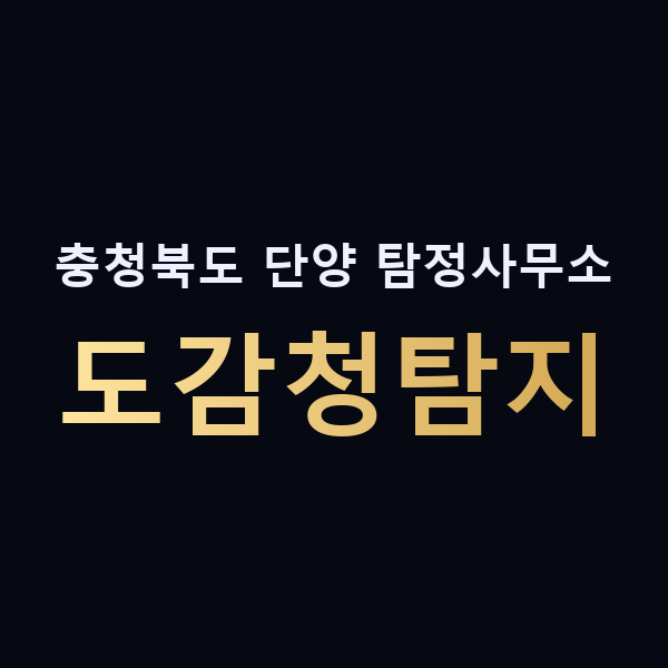 충청북도 단양 탐정사무소 도감청탐지 맥가이버
