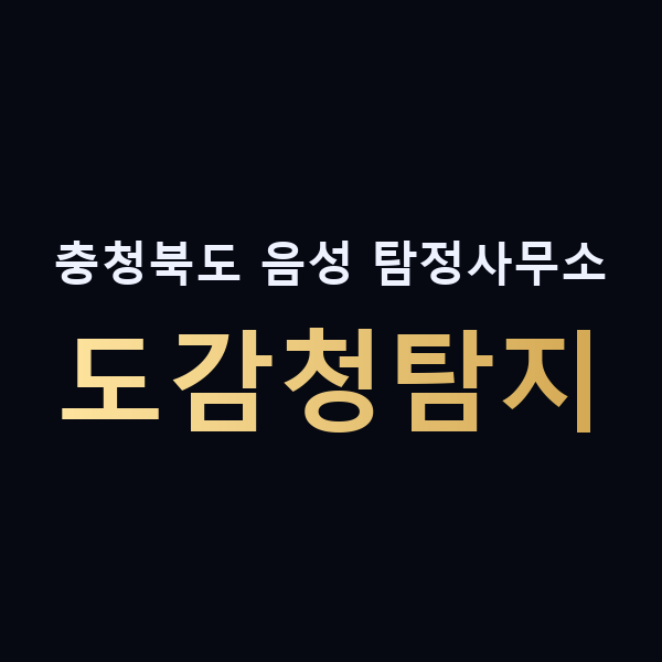 충청북도 음성 탐정사무소 도감청탐지 맥가이버