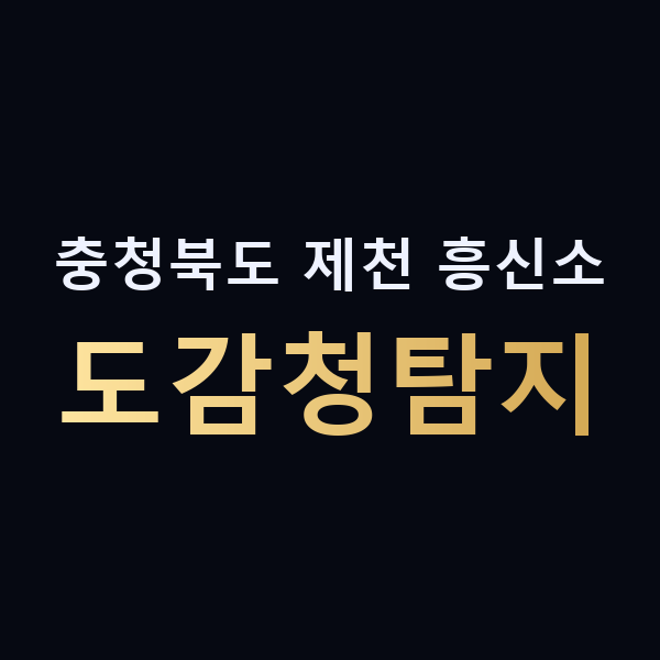 충청북도 제천 흥신소 도감청탐지 맥가이버