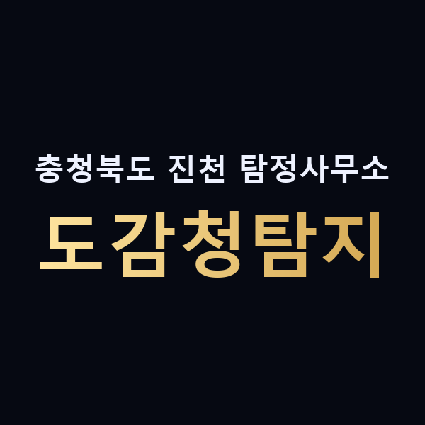 충청북도 진천 탐정사무소 도감청탐지 맥가이버