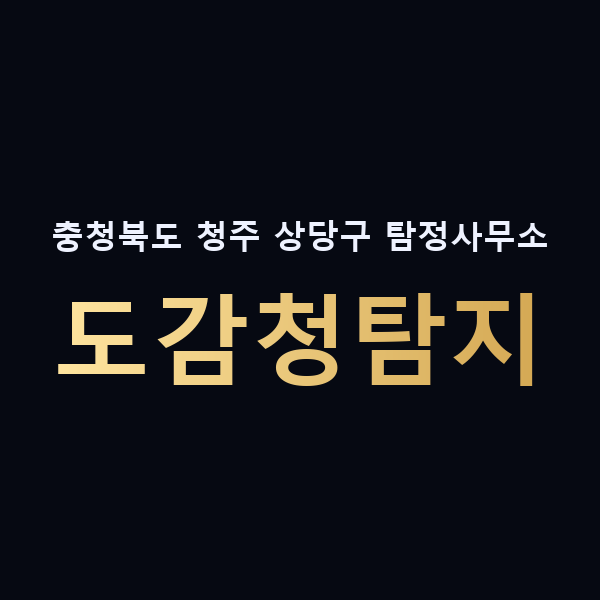 충청북도 청주 상당구 탐정사무소 도감청탐지 맥가이버