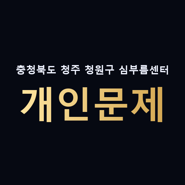 충청북도 청주 청원구 심부름센터 개인문제 맥가이버