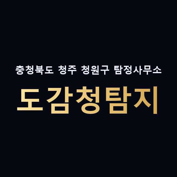 충청북도 청주 청원구 탐정사무소 도감청탐지 맥가이버