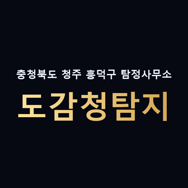 충청북도 청주 흥덕구 탐정사무소 도감청탐지 맥가이버